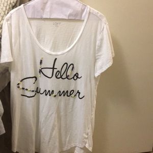 Hello Summer! Tshirt Top